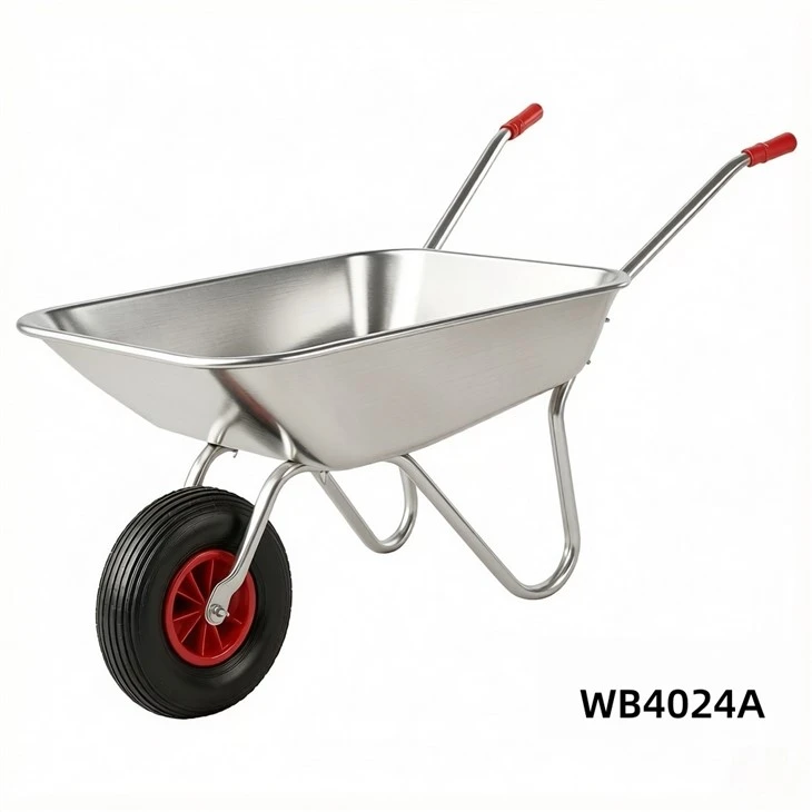 Small Metal Wheelbarrow